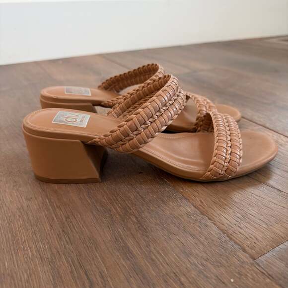 Dolce Vita Shoes - Dolce Vita Santana Nude 2.5” Chunky Heel Sandals Size 10